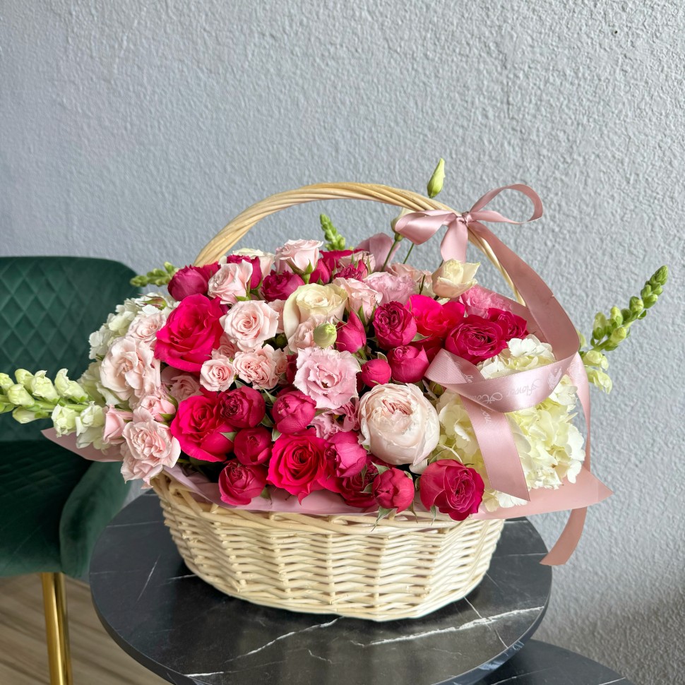 Aerith Fresh Flower Basket
