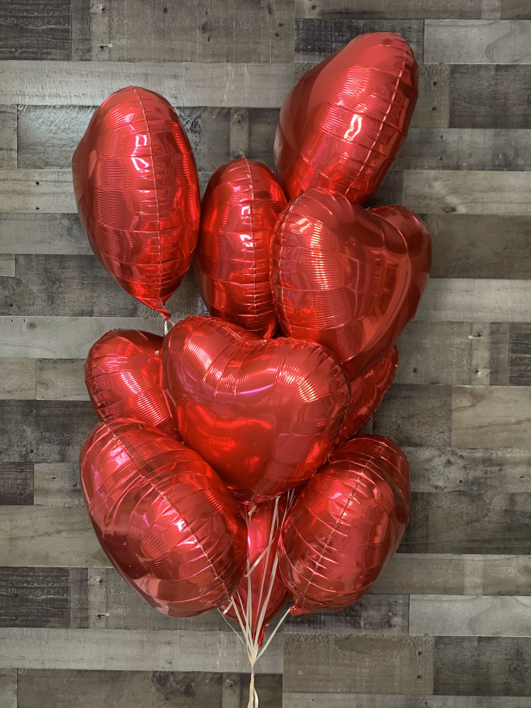 Falling in Love Heart Balloon Bouquet Set