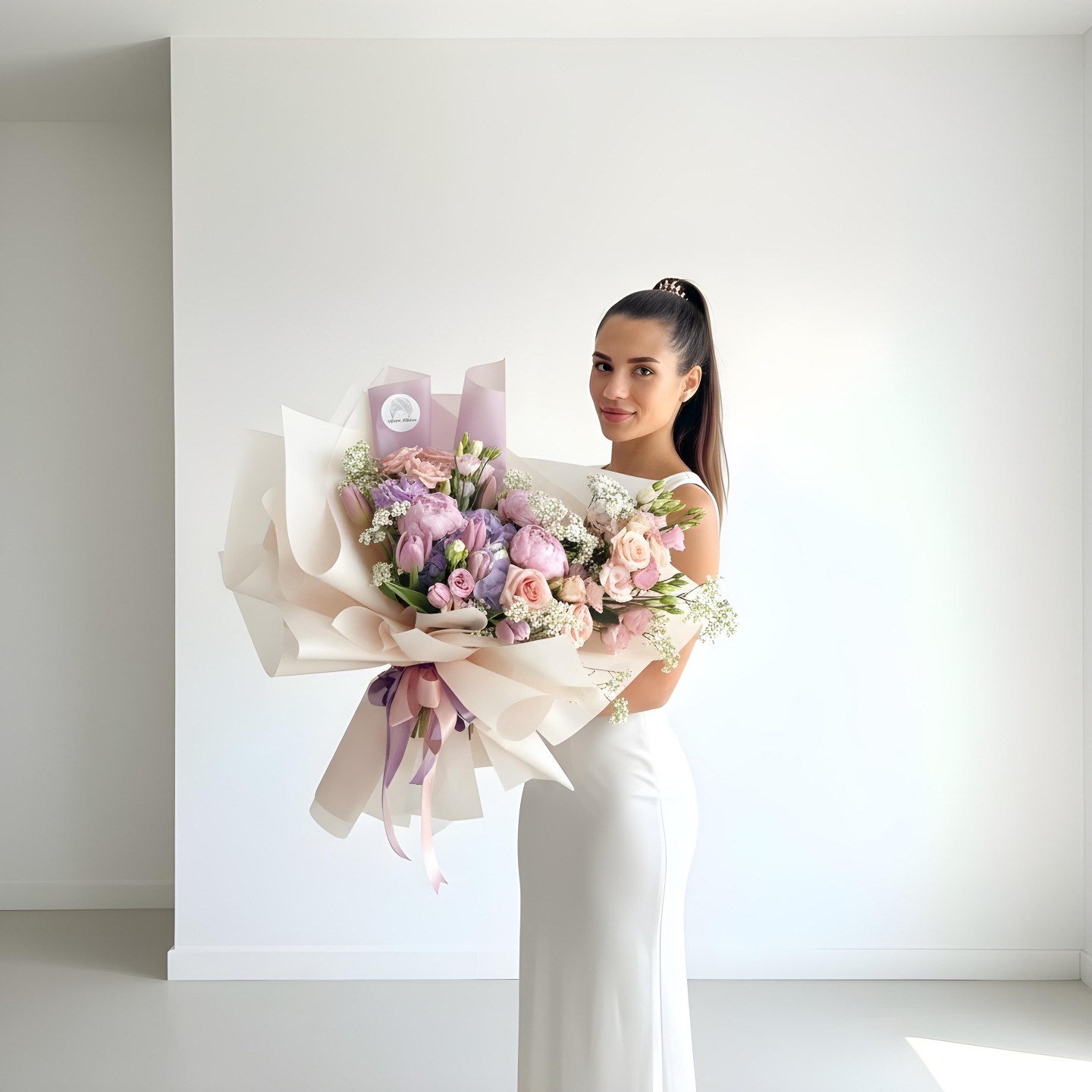 Ophelia Hand Tied Flower Bouquet