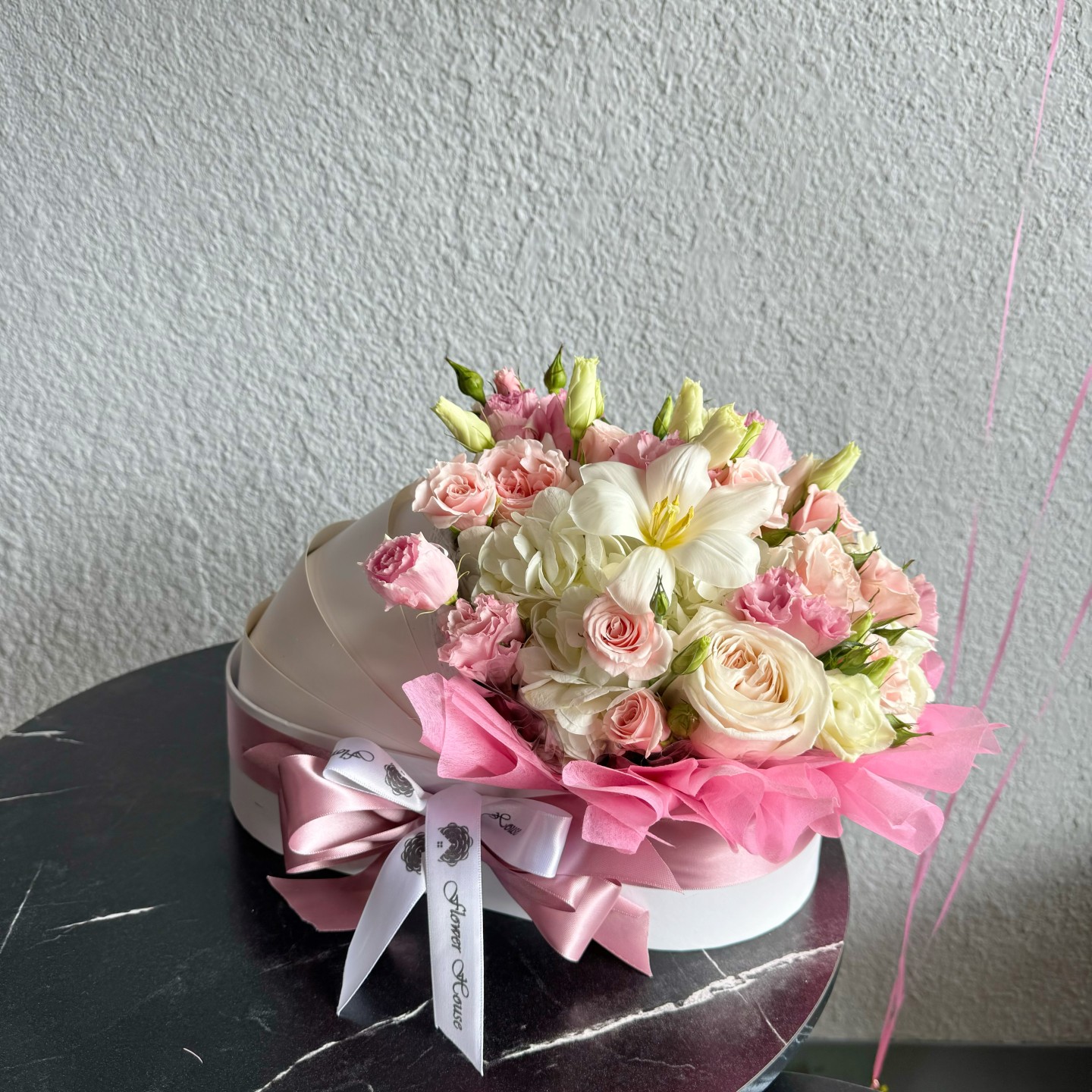 Welcome Baby Girl Stroller Box