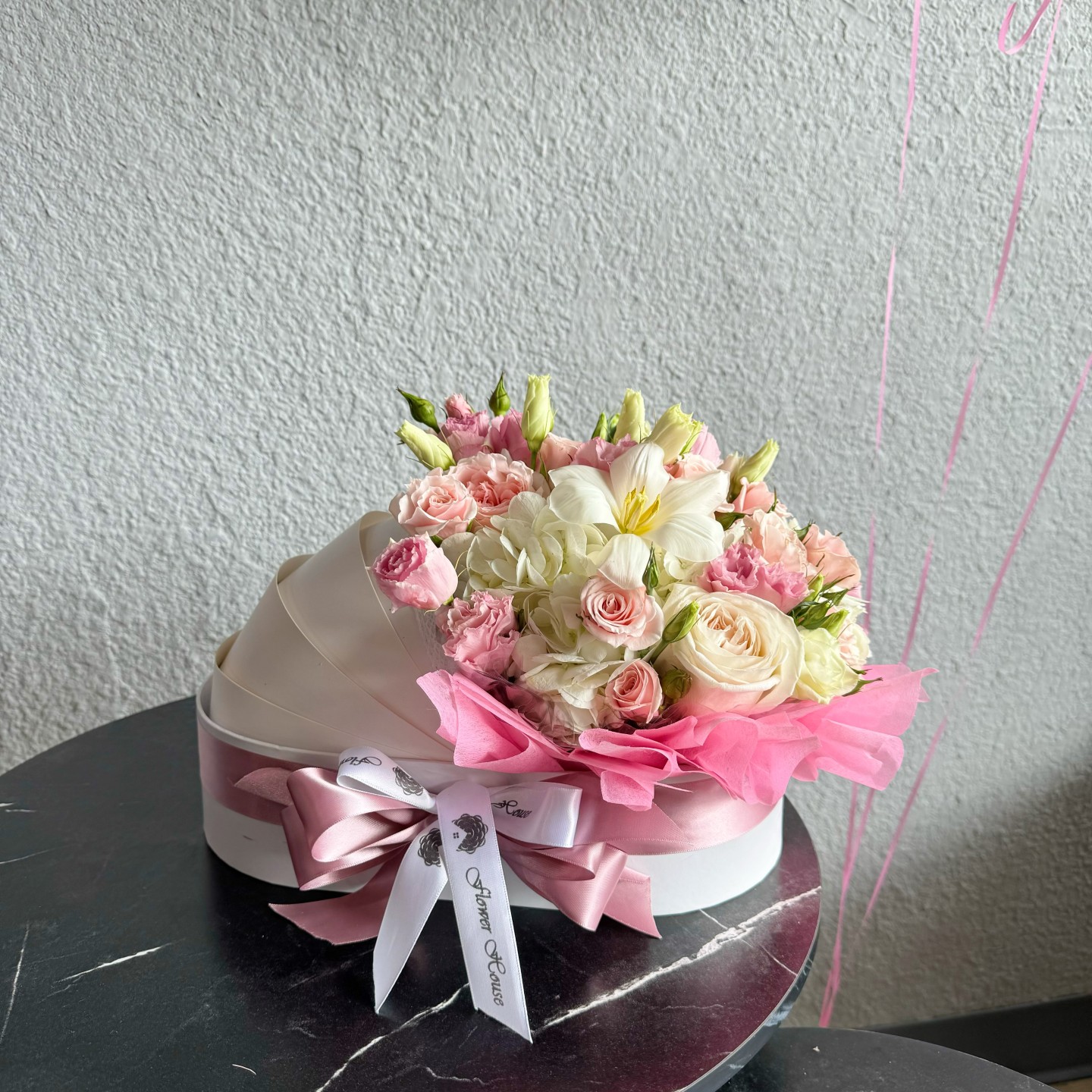 Welcome Baby Girl Stroller Box