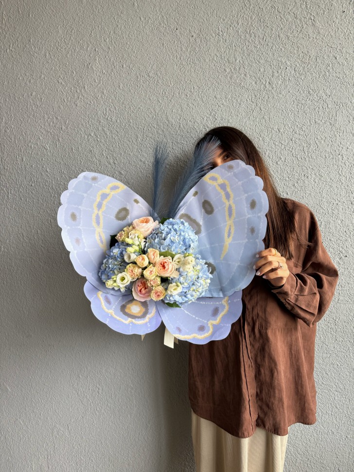 But Little Butterfly Hand Tied Flower Bouquet But Little Butterfly Hand Tied Flower Bouquet