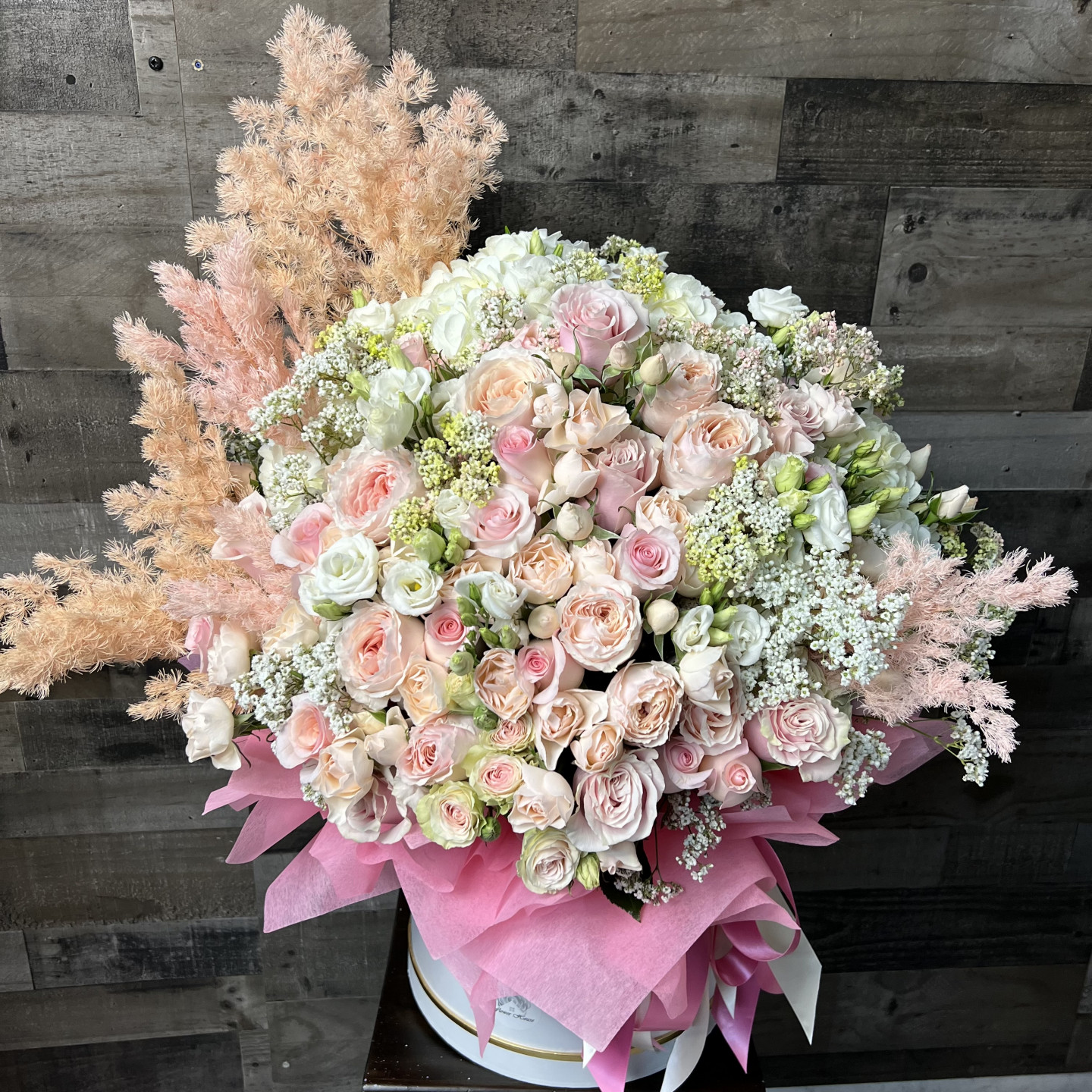 Coral Kendall Flower Box