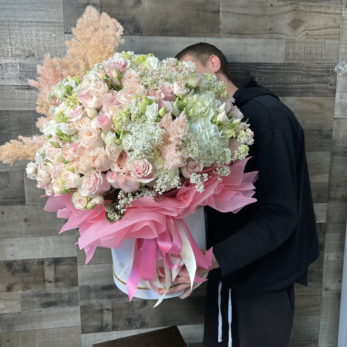 Coral Kendall Flower Box