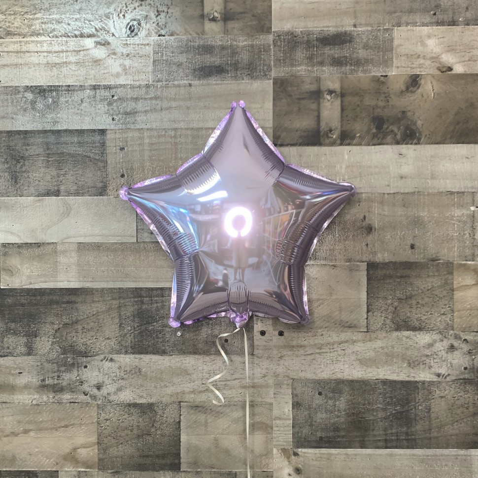 Lavender Star Balloon 16"