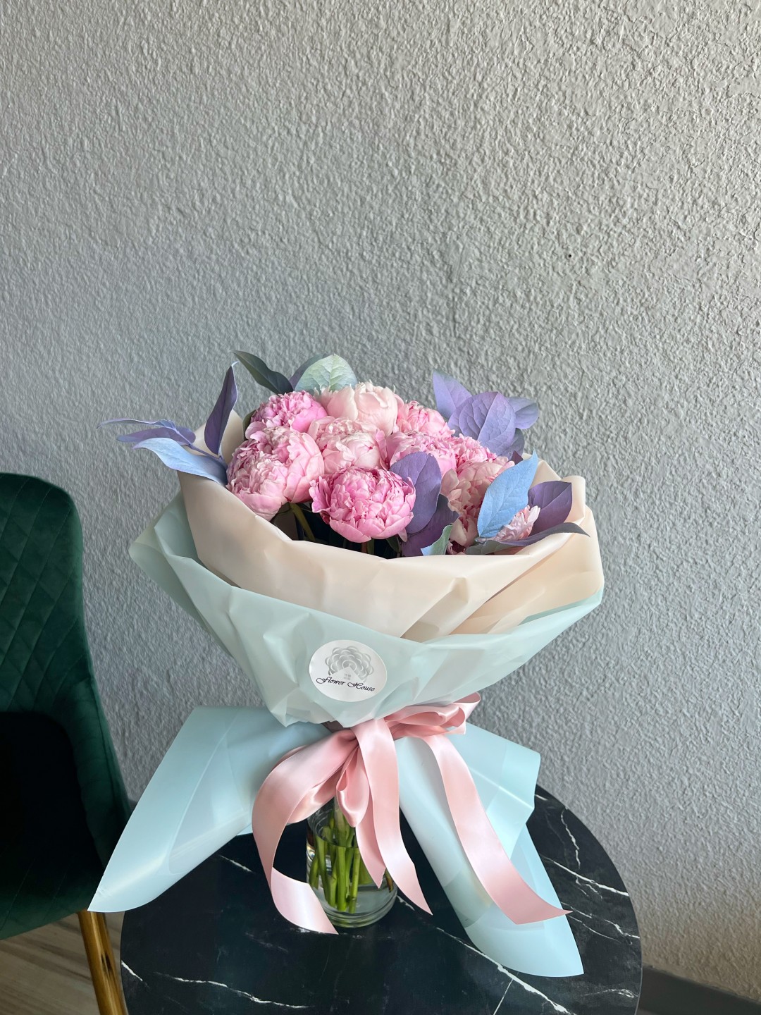 Peony Dream Hand Tied Flower Bouquet Peony Dream Hand Tied Flower Bouquet