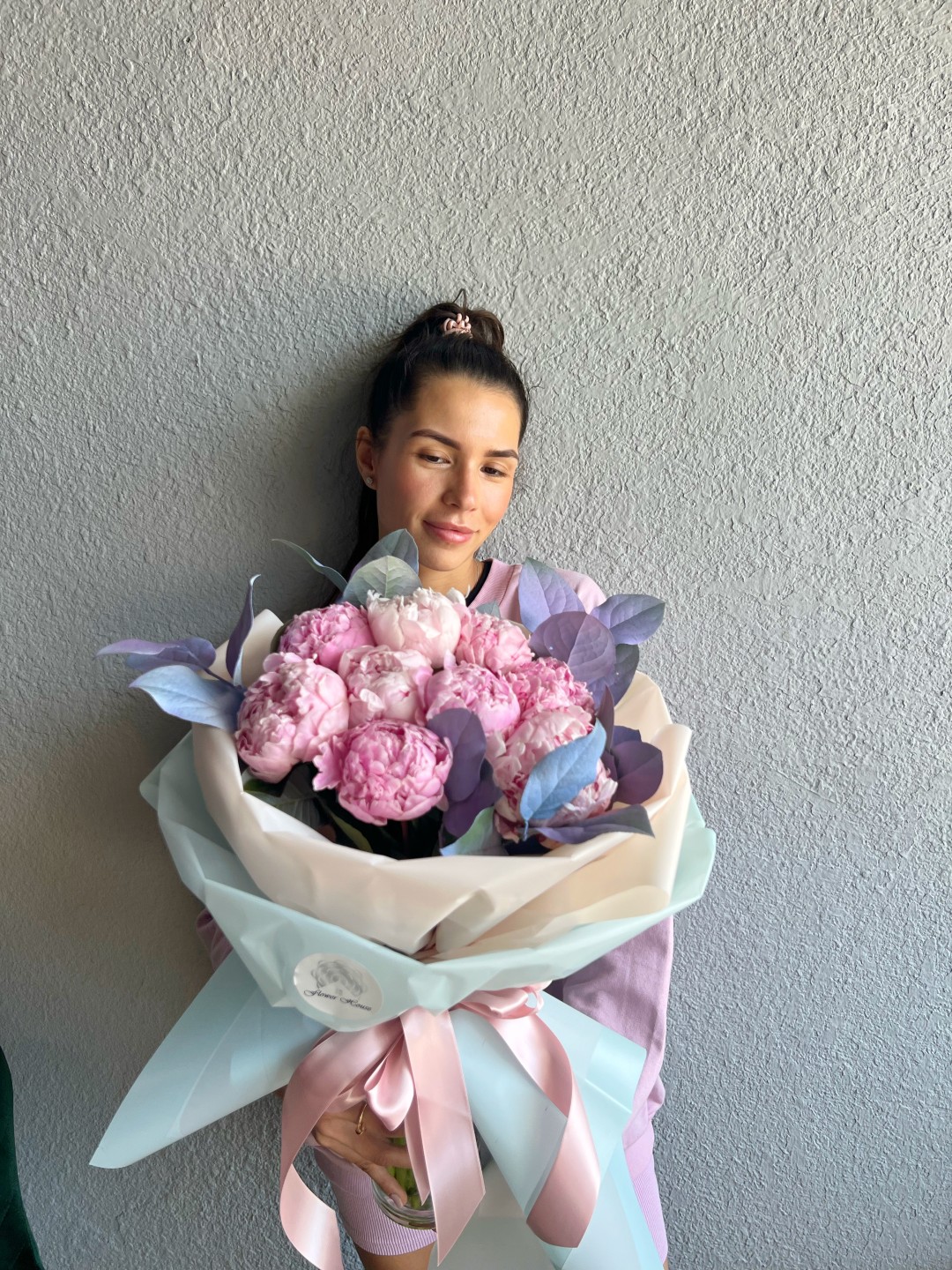 Peony Dream Hand Tied Flower Bouquet Peony Dream Hand Tied Flower Bouquet