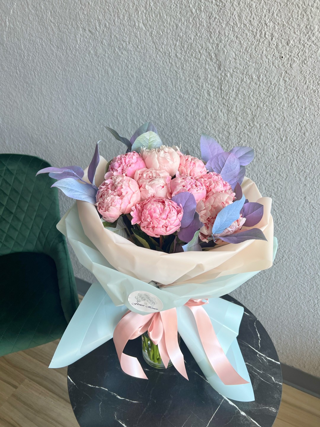 Peony Dream Hand Tied Flower Bouquet Peony Dream Hand Tied Flower Bouquet