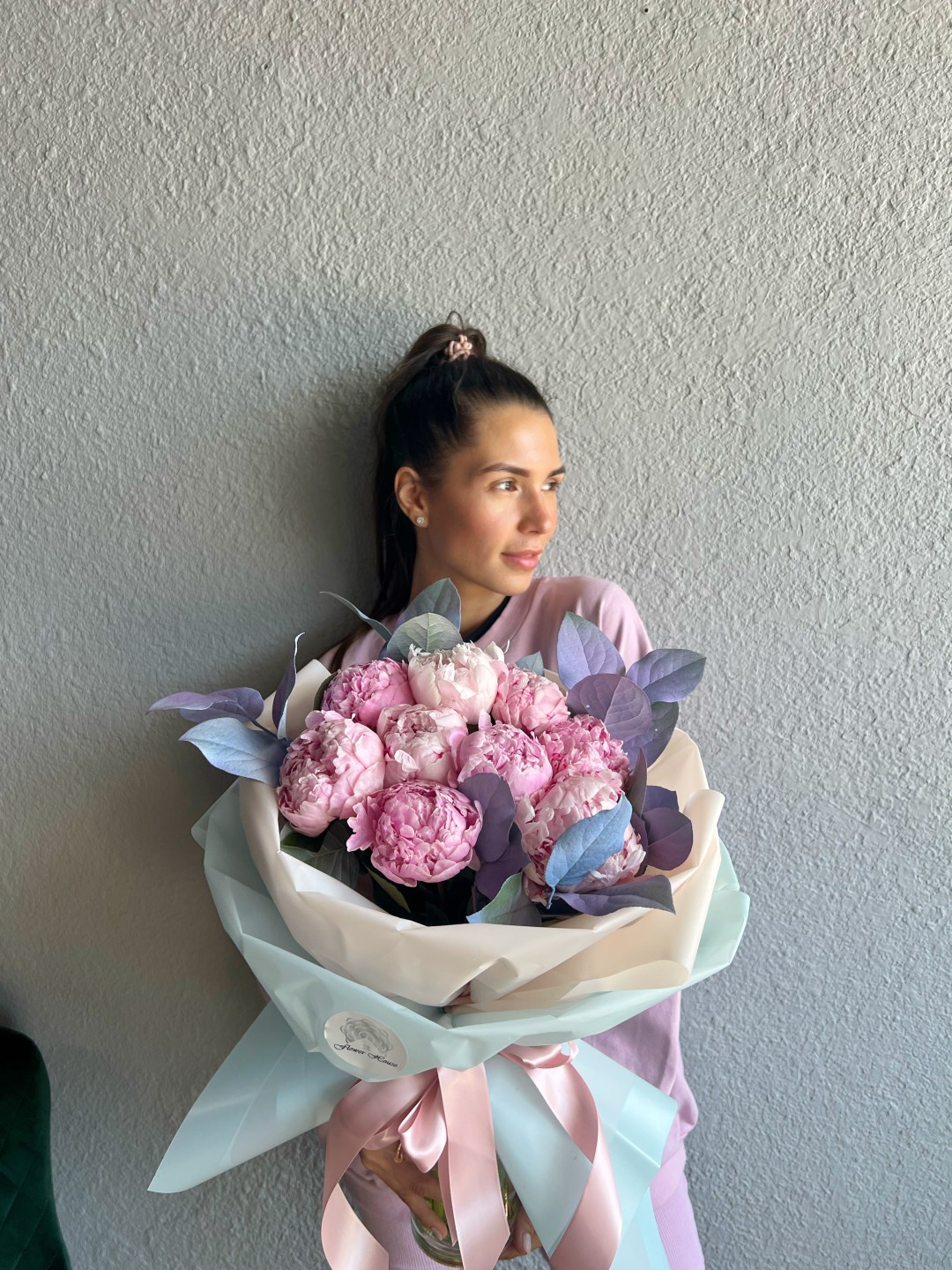 Peony Dream Hand Tied Flower Bouquet Peony Dream Hand Tied Flower Bouquet