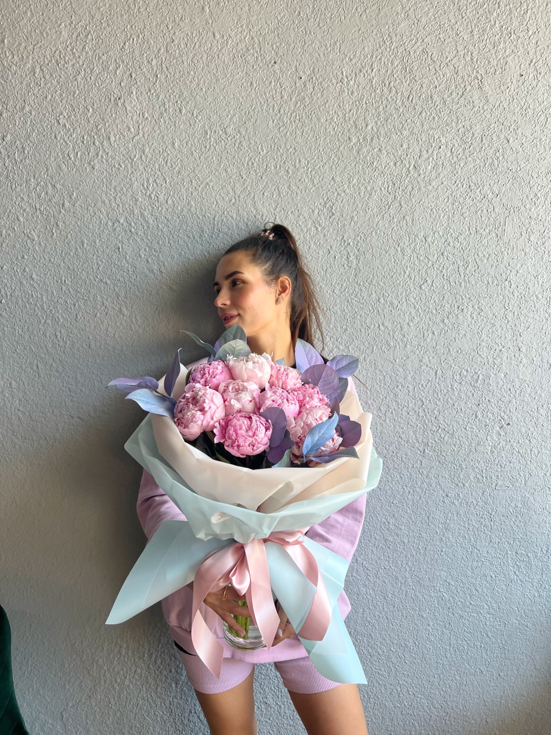 Peony Dream Hand Tied Flower Bouquet Peony Dream Hand Tied Flower Bouquet