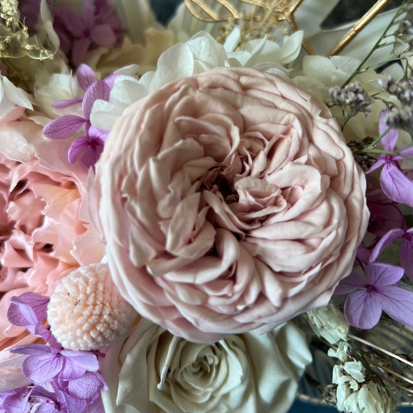 MILA collection Preserved Peony in vase MILA collection Preserved Peony in vase