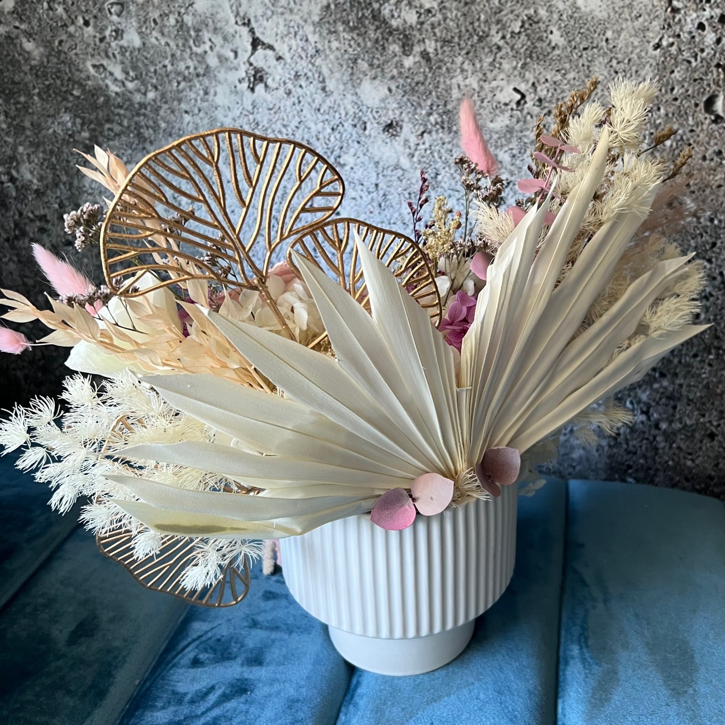 MILA collection Preserved Peony in vase MILA collection Preserved Peony in vase