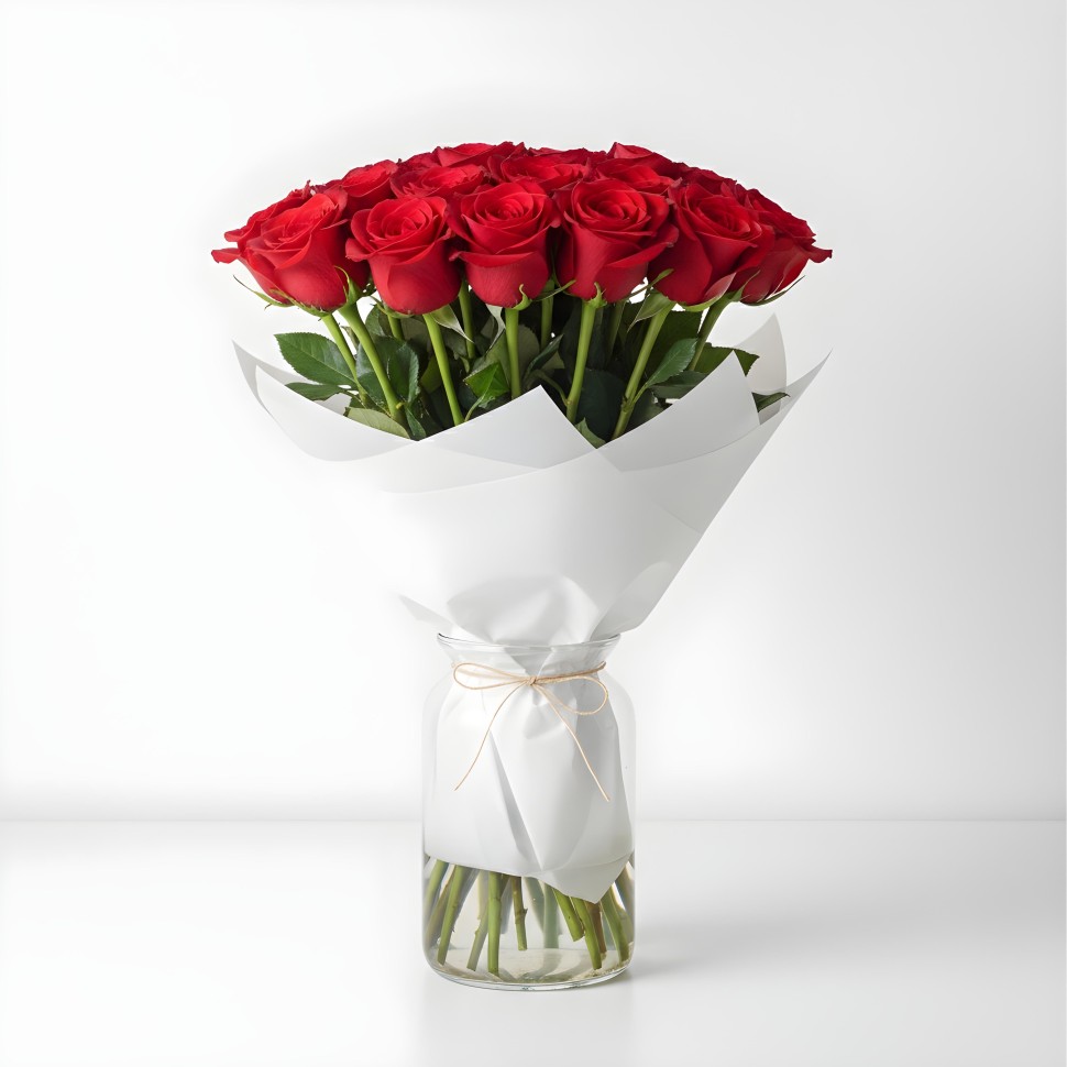 36 Red Roses Red Roses Bouquet (12–48 Stems)