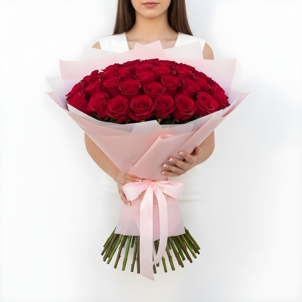 Red Roses Bouquet (12–48 Stems) Red Roses Bouquet (12–48 Stems)