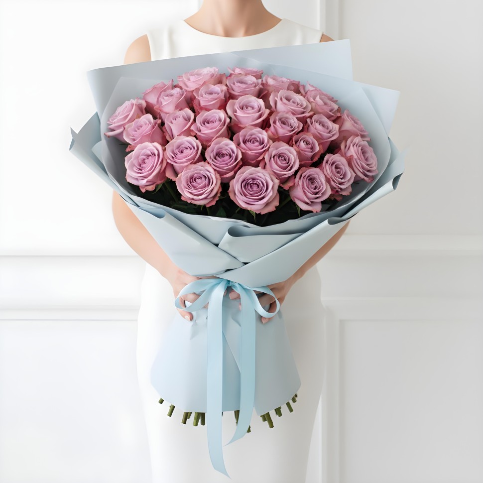 Purple Roses Bouquet (12–48 Stems) Purple Roses Bouquet (12–48 Stems)