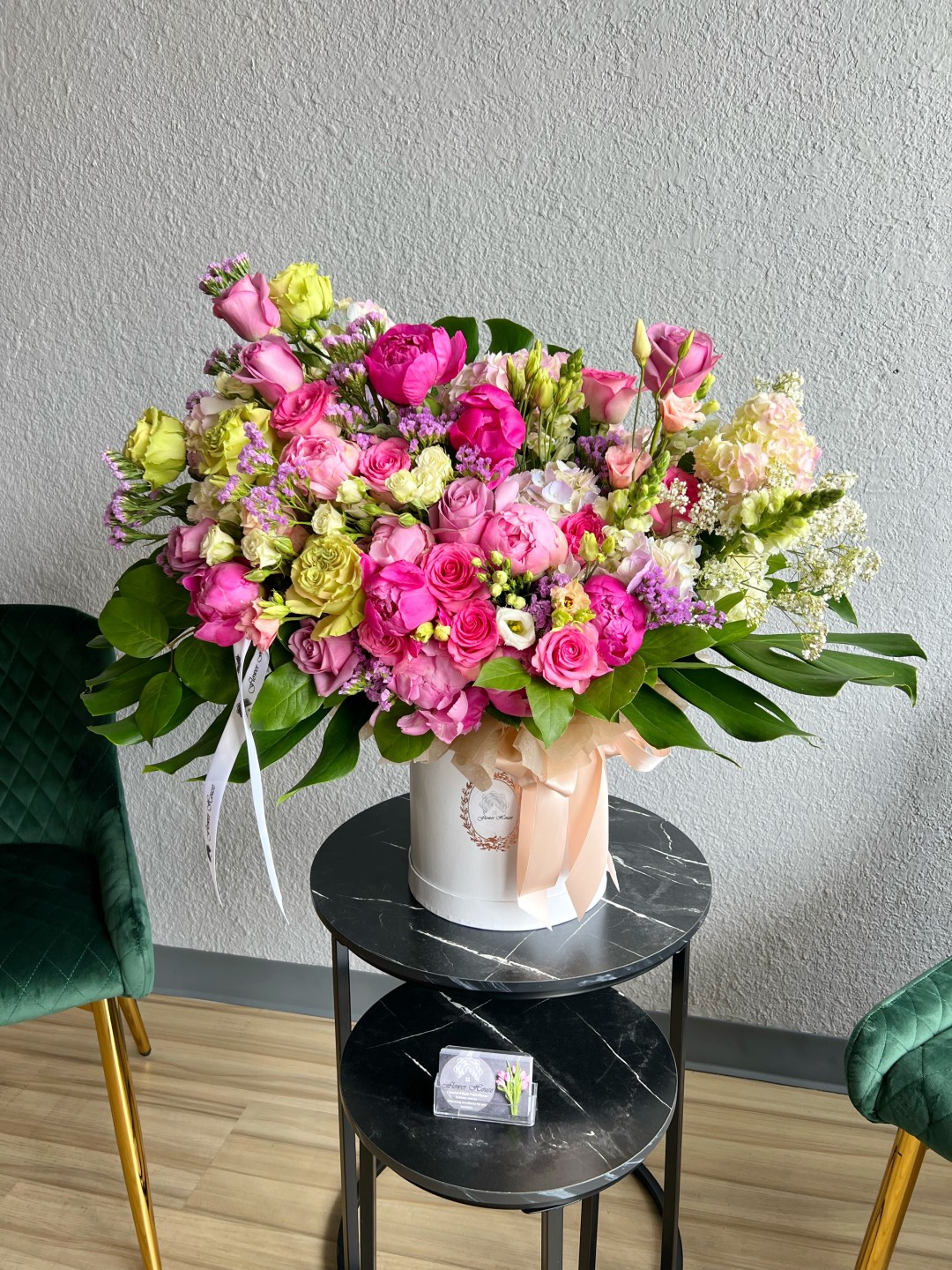 Hot Pink Leila Flower Box