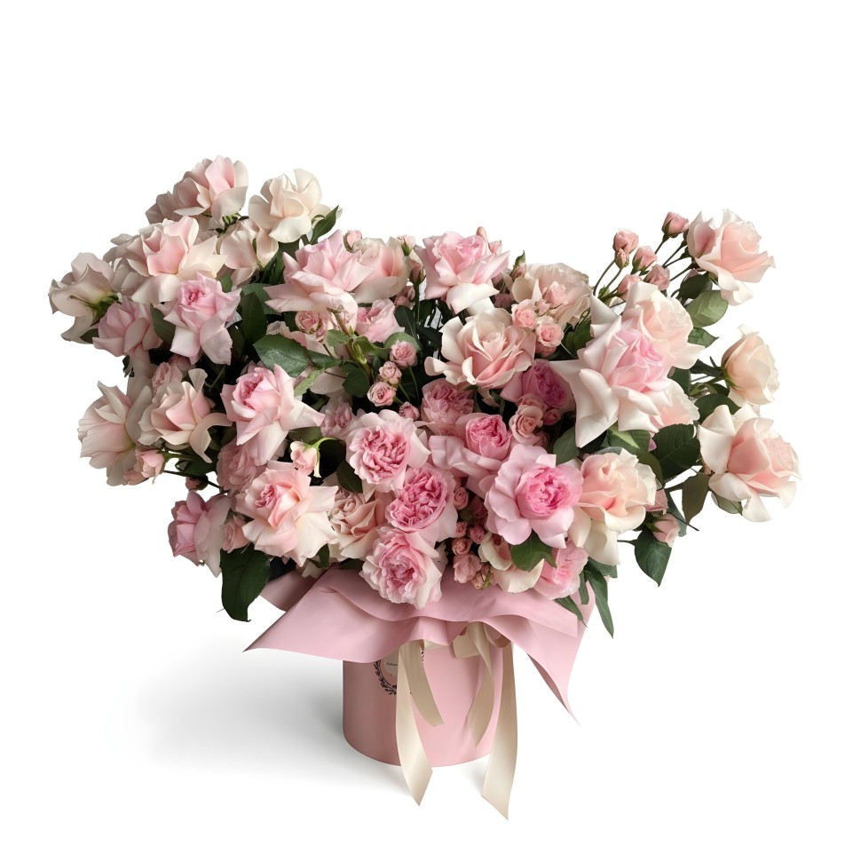 Heaven Fresh Flower Box (Roses, Spray Roses, Garden Roses)