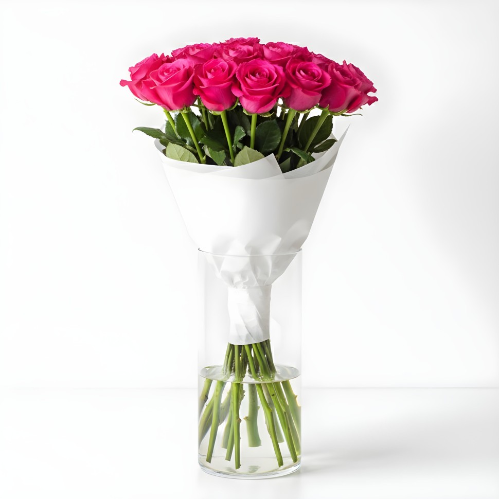 Pink Floyd Roses Bouquet (12–48 Stems)