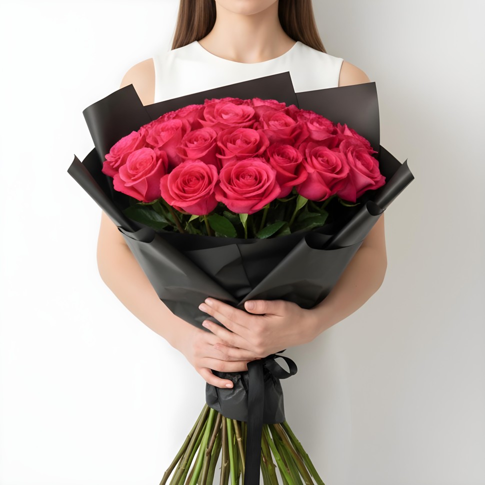 Pink Floyd Roses Bouquet (12–48 Stems)
