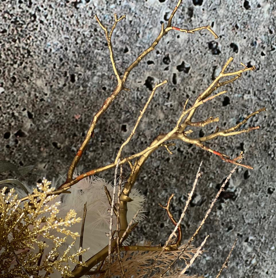 Christmas wooden box with Owl and Candles Christmas wooden box with Owl and Candles