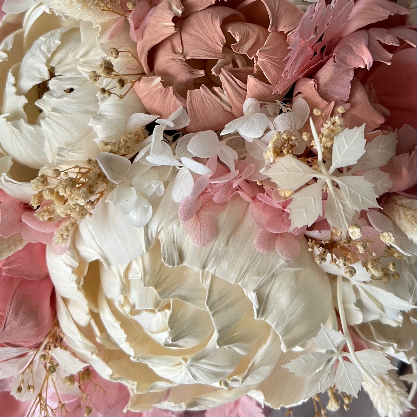 SOFIA collection sola wood peonies box SOFIA collection sola wood peonies box