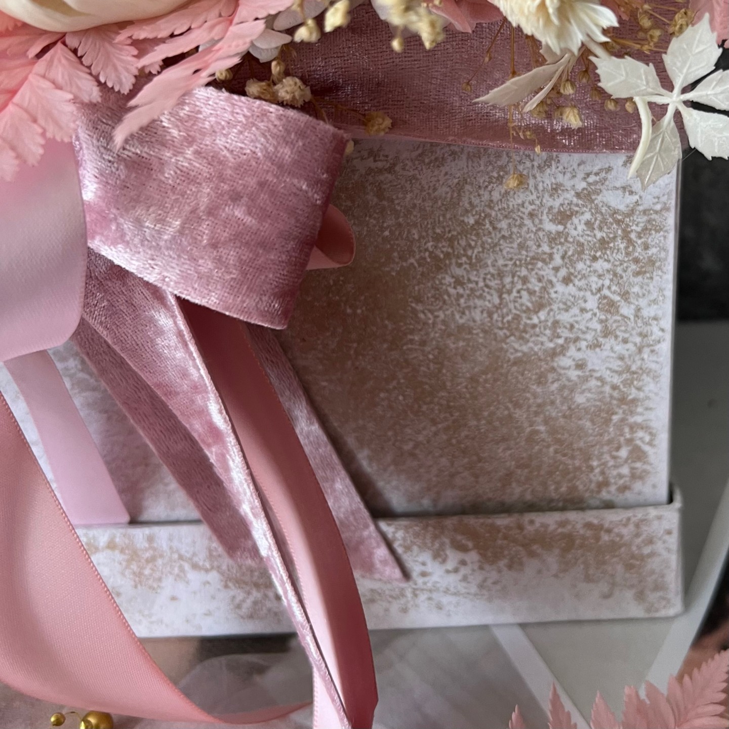 SOFIA collection sola wood peonies box SOFIA collection sola wood peonies box