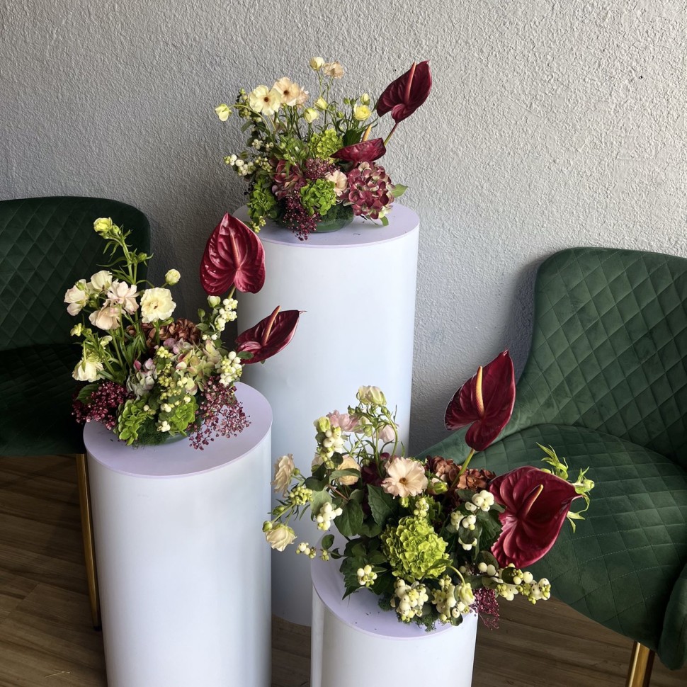 Wild Green Lakes Flower Arrangement Set