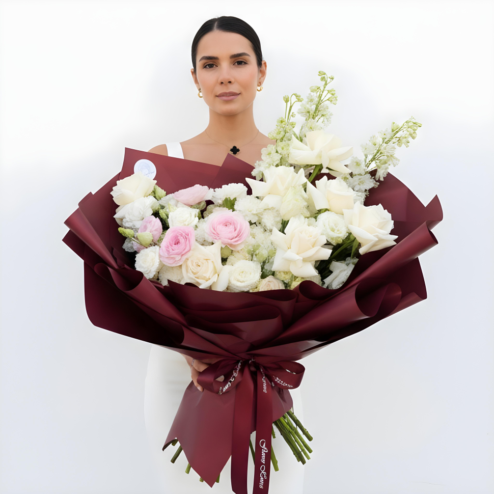 Pure Mercy Hand Tied Fresh Flower Bouquet