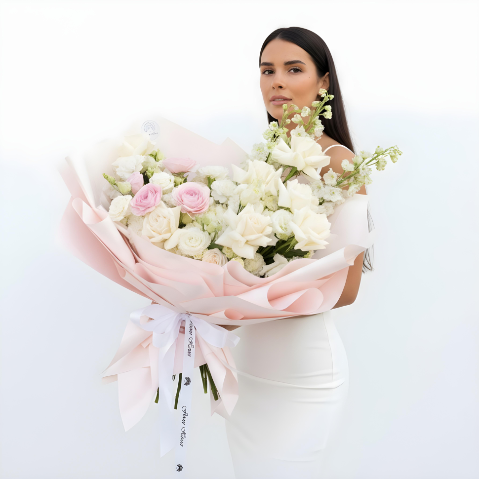 Pure Mercy Hand Tied Fresh Flower Bouquet