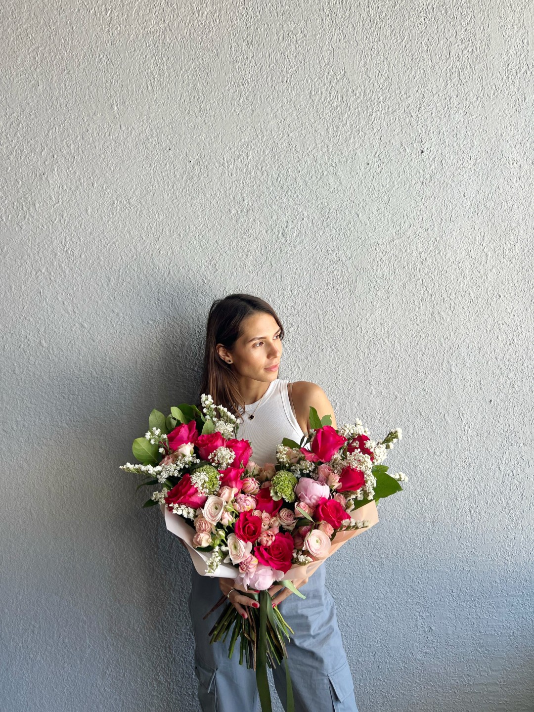 Juliet Heart Hand Tied Bouquet