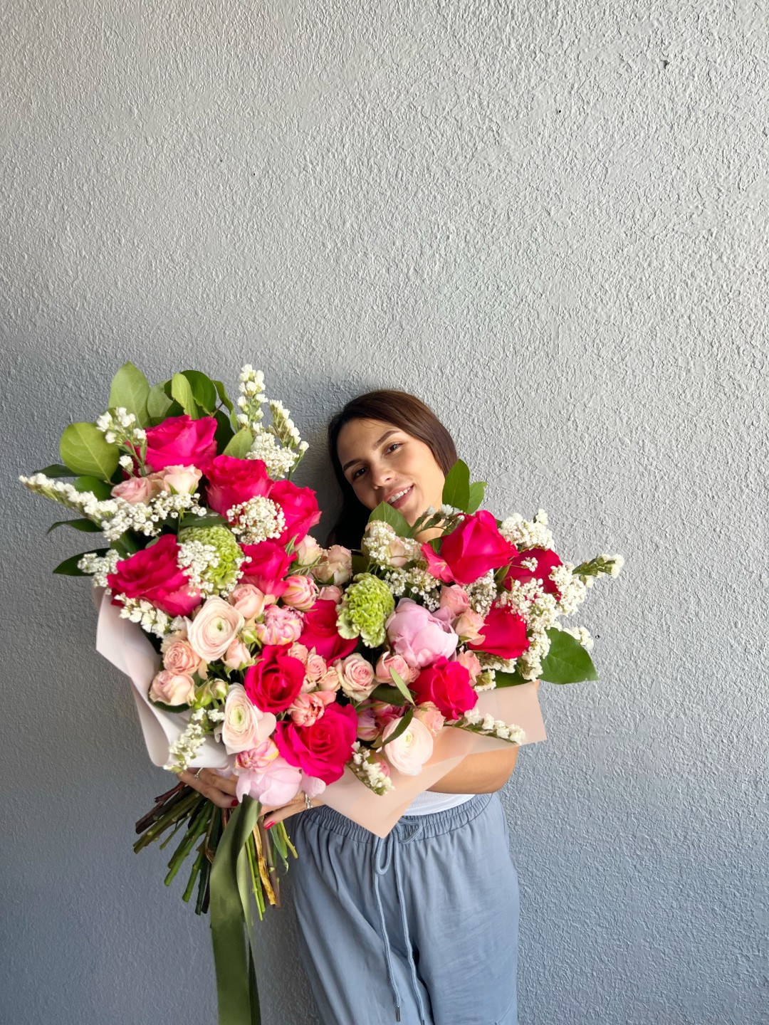 Juliet Heart Hand Tied Bouquet