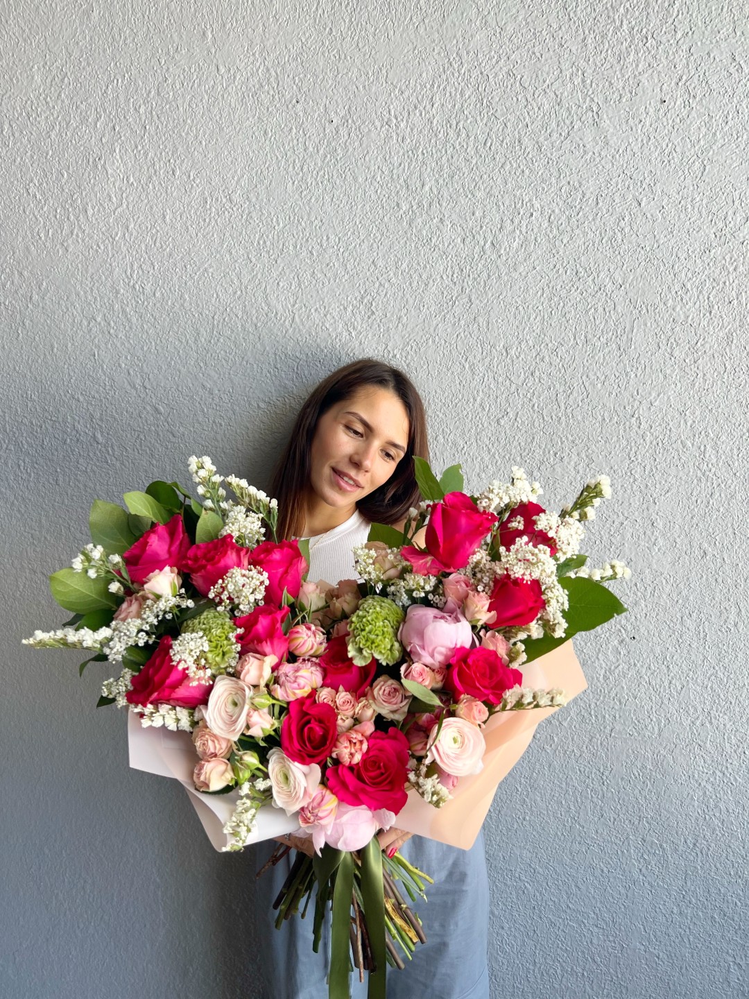 Juliet Heart Hand Tied Bouquet