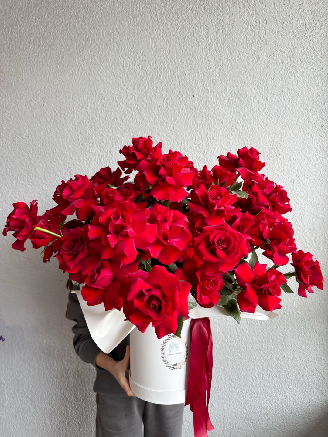 Red Roses Cloud Box Large