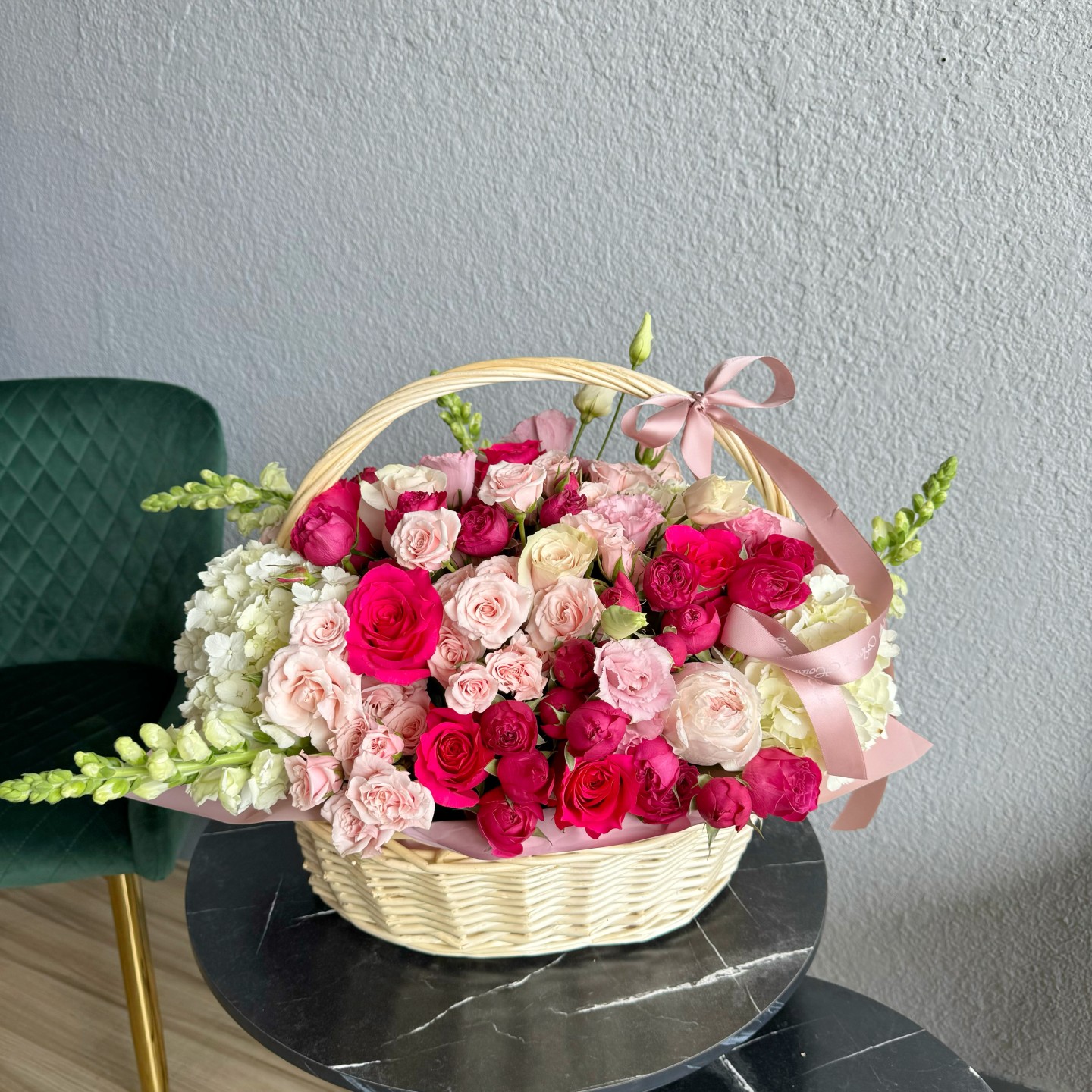 Aerith Fresh Flower Basket