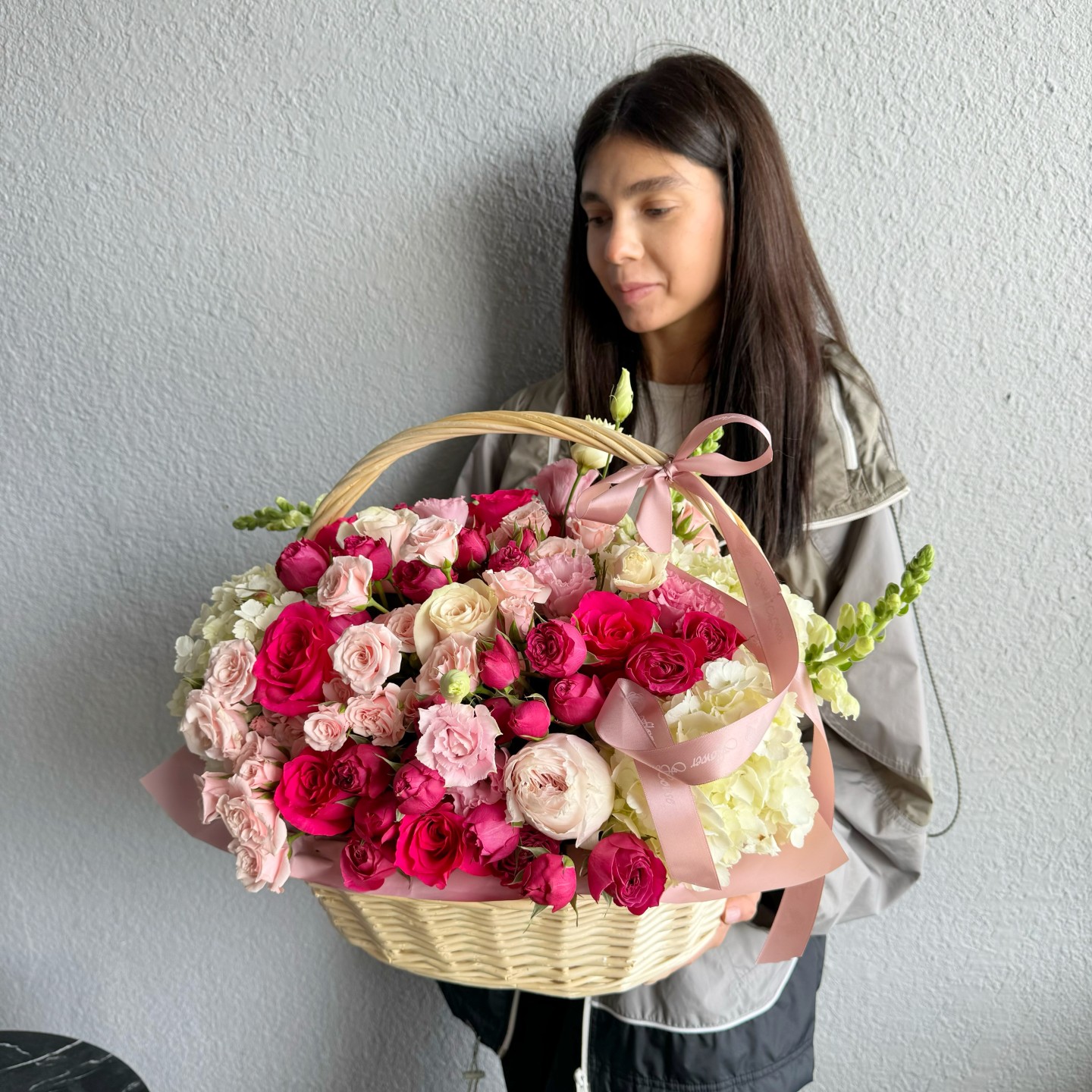 Aerith Fresh Flower Basket