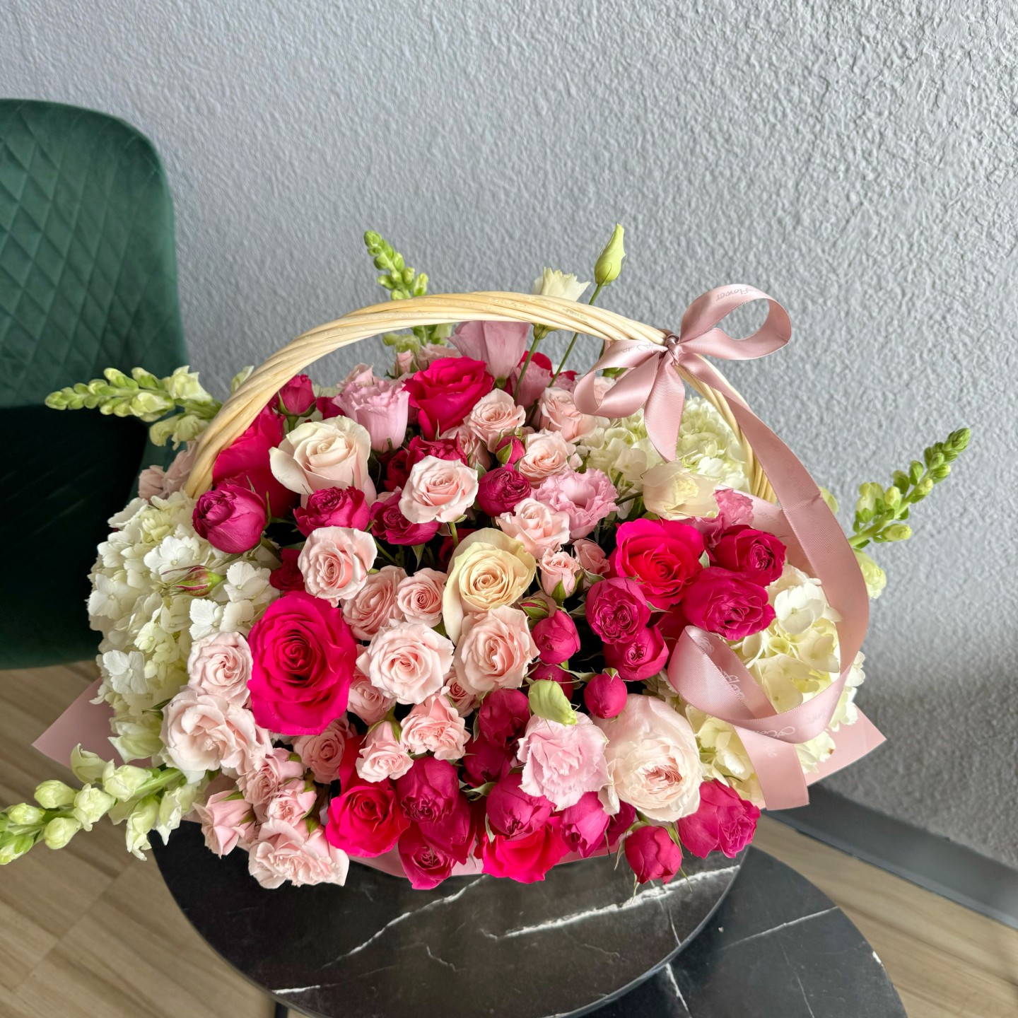 Aerith Fresh Flower Basket