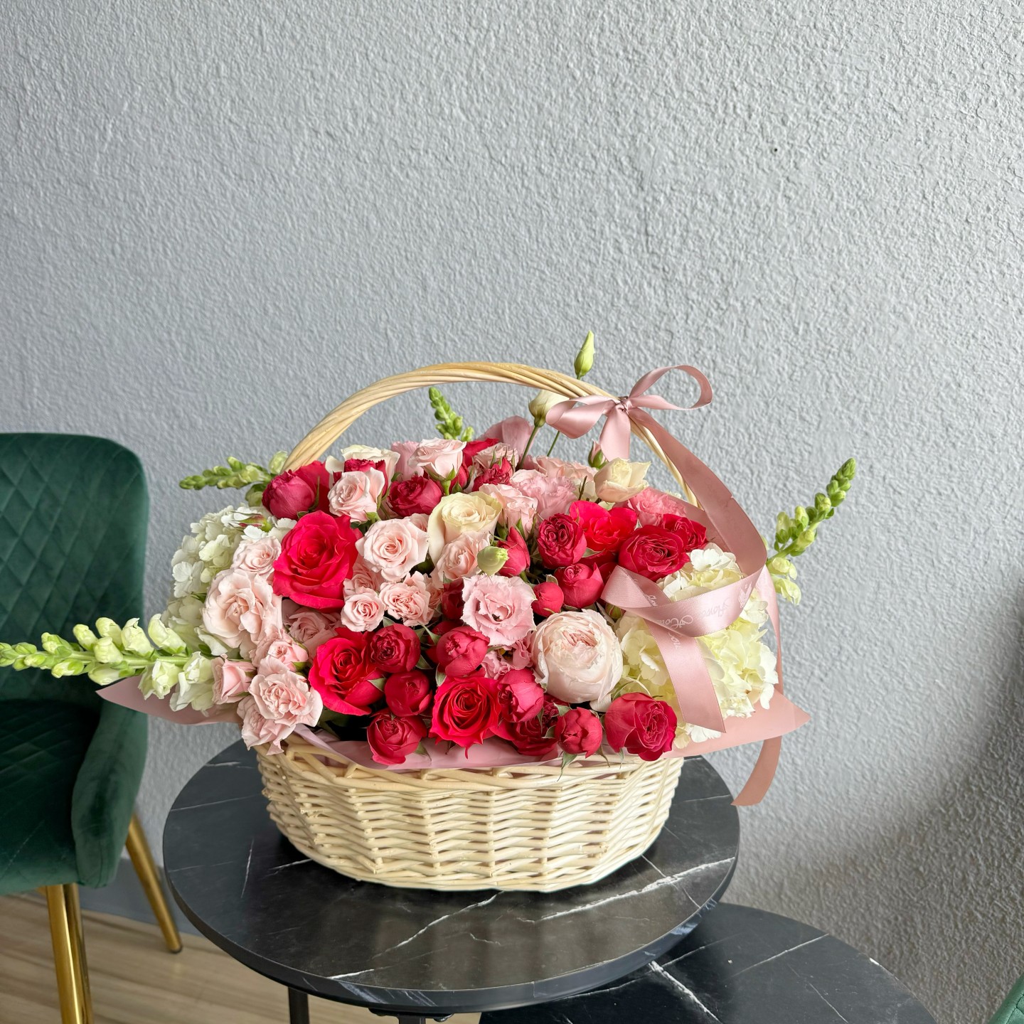 Aerith Fresh Flower Basket