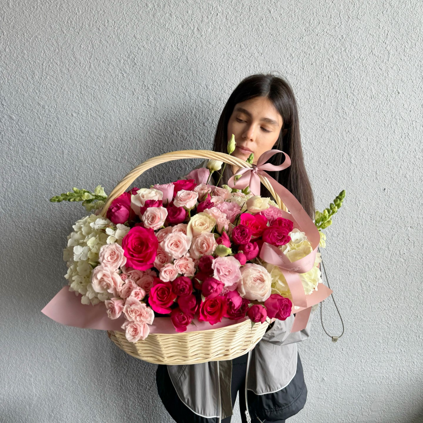 Aerith Fresh Flower Basket