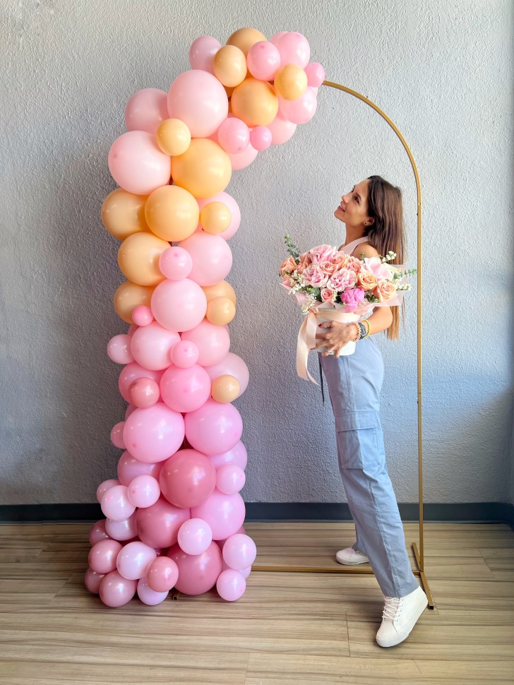 Candy Ballon Semi-Arch