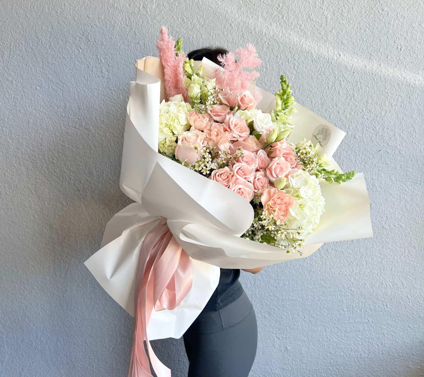 April Hand Tied Fresh Flower Bouquet April Hand Tied Fresh Flower Bouquet