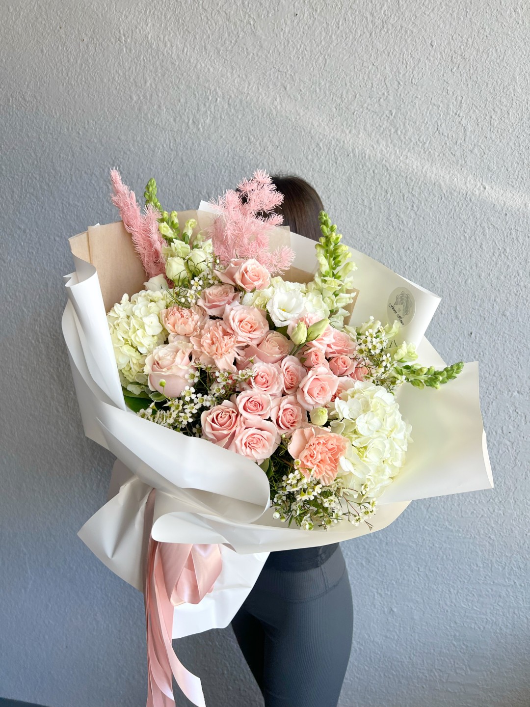 April Hand Tied Fresh Flower Bouquet April Hand Tied Fresh Flower Bouquet