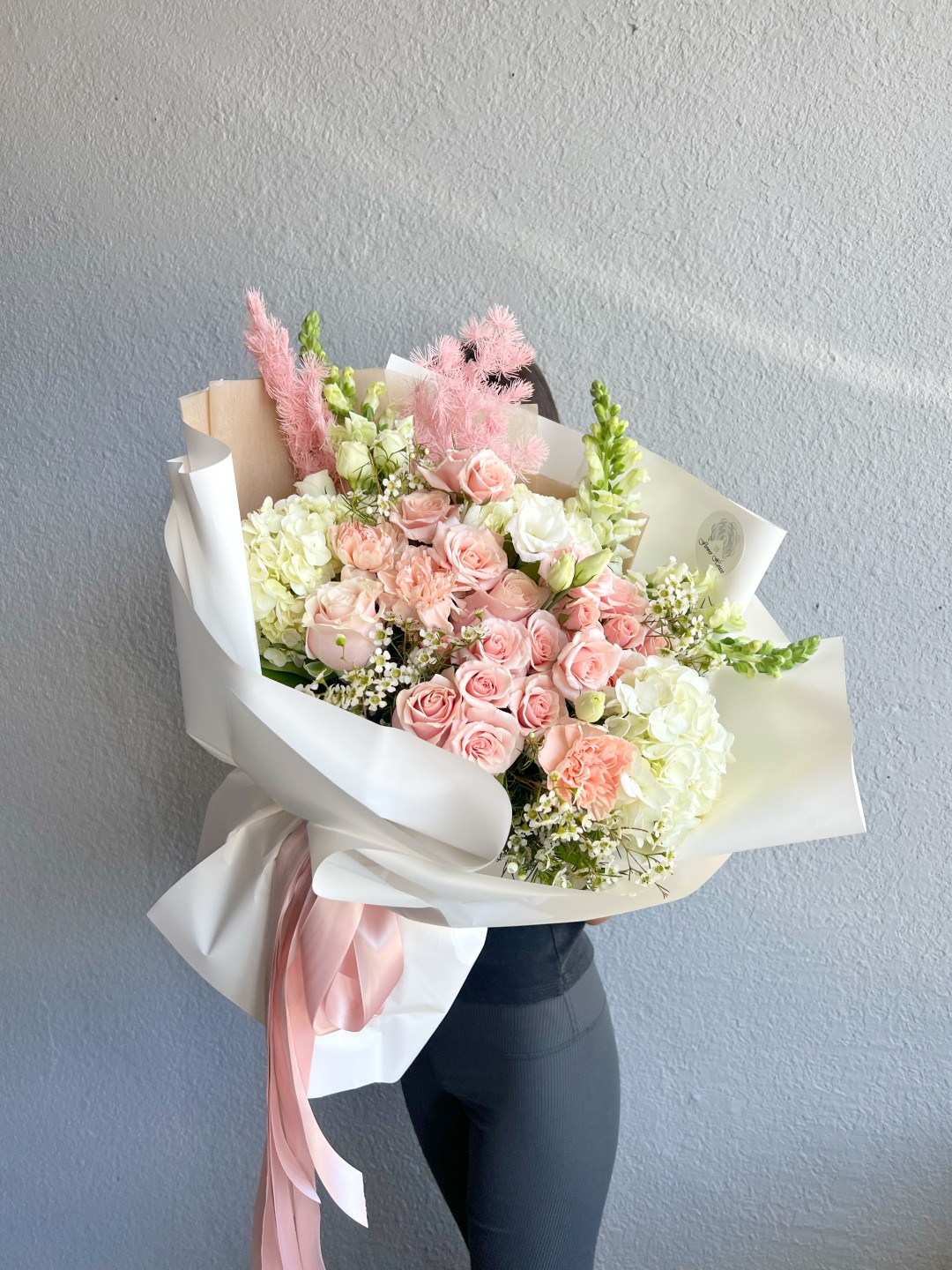 April Hand Tied Fresh Flower Bouquet April Hand Tied Fresh Flower Bouquet