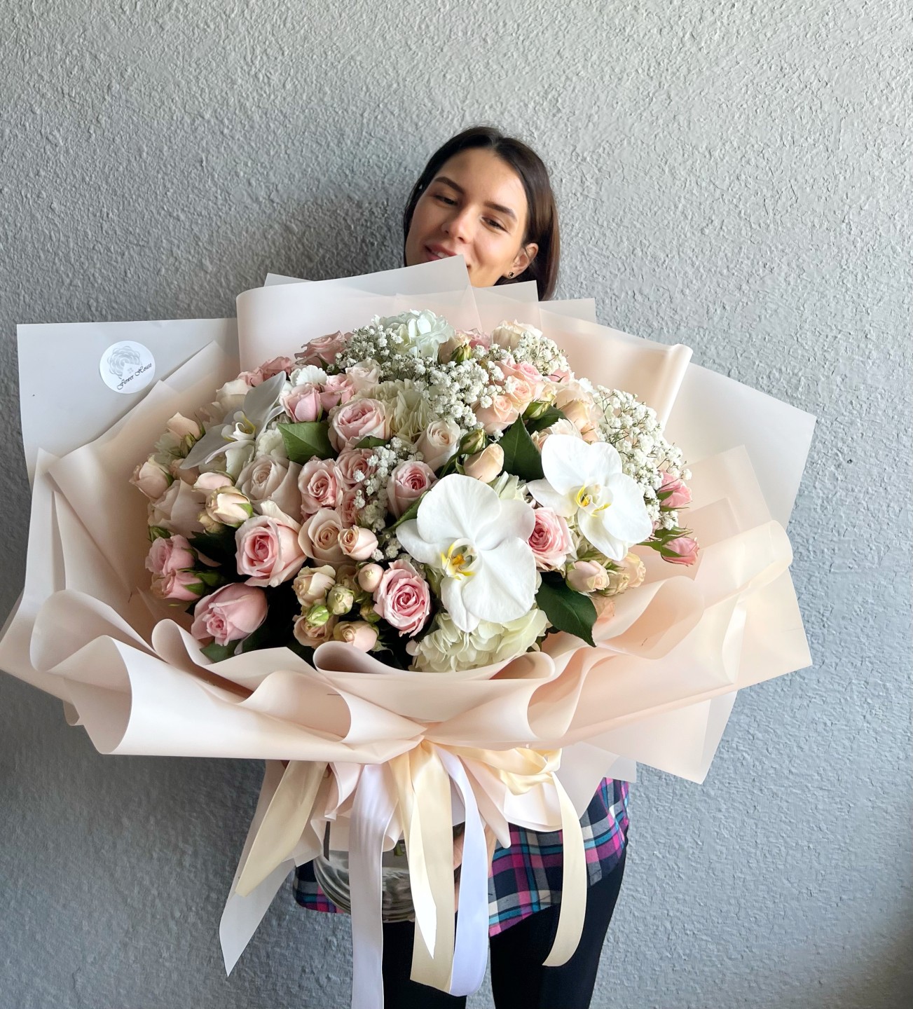 Emmy Hand Tied Fresh Flower Bouquet