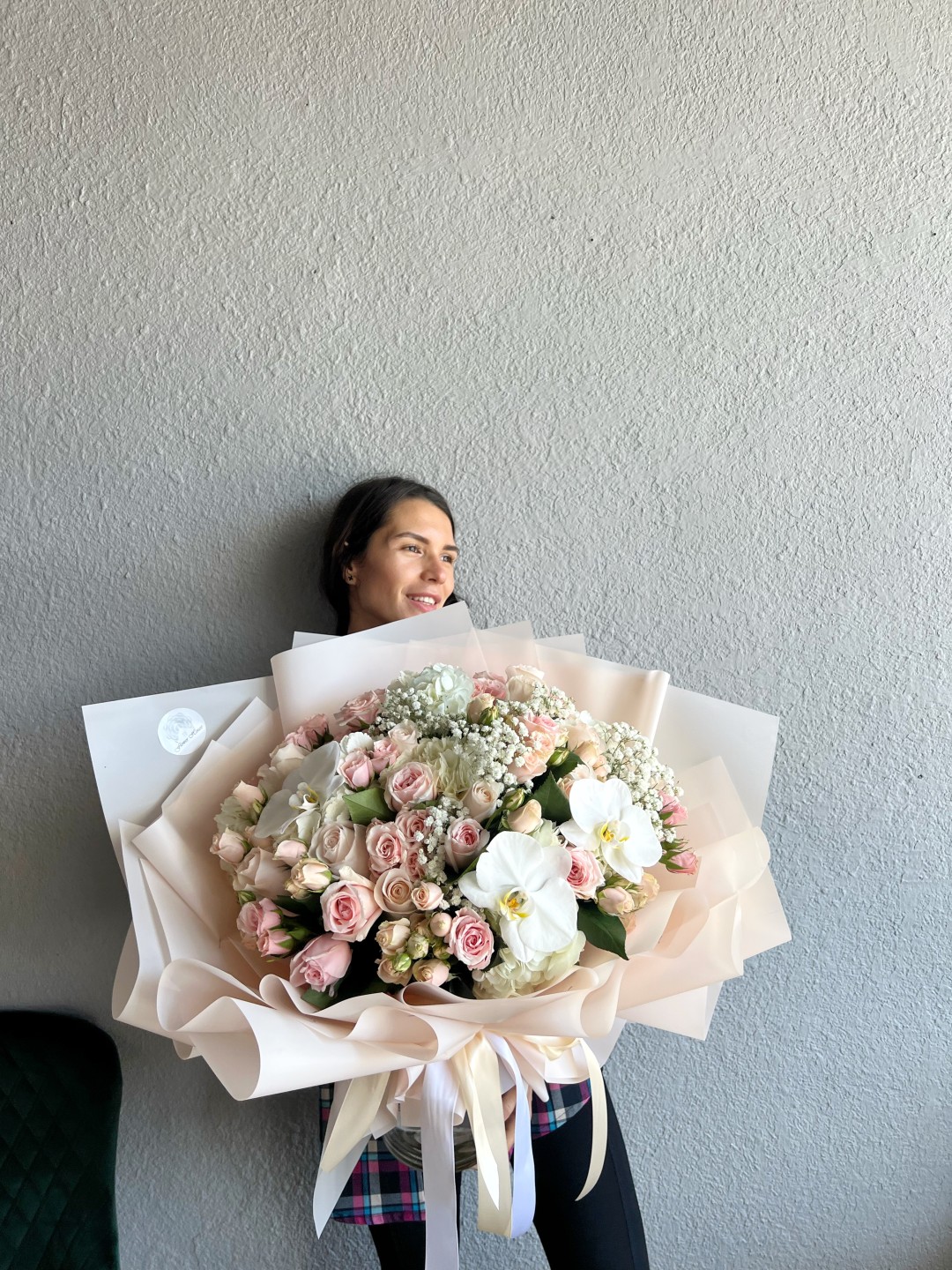 Emmy Hand Tied Fresh Flower Bouquet