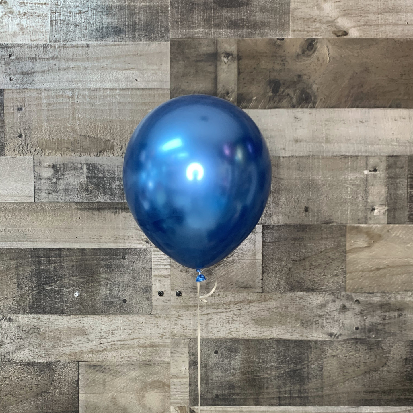 Metallic Blue Latex Balloon 11"