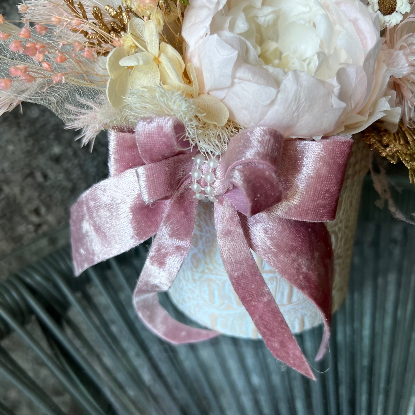 MARY Collection Preserved peony in luxury box