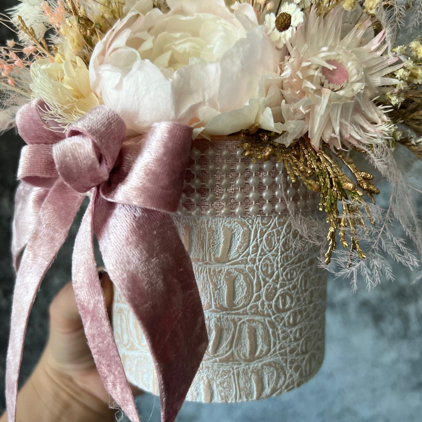 MARY Collection Preserved peony in luxury box