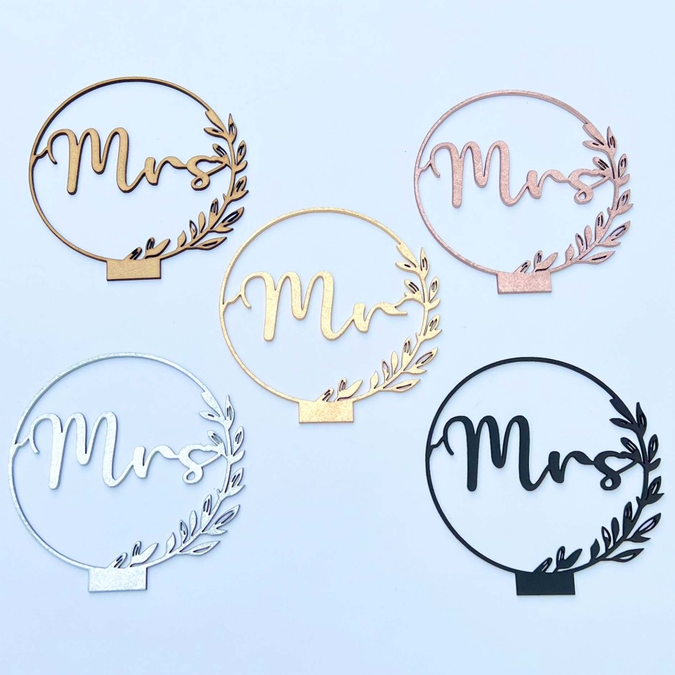 Mr & Mrs Rose Gold Painted Natural Wood Signs – wedding table signs, wedding signs, wedding table decoration