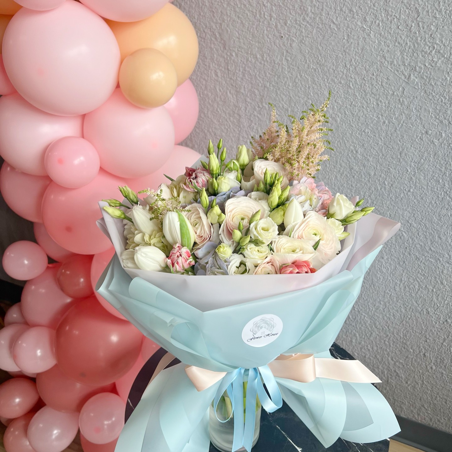 Colette Hand-Tied Flower Bouquet