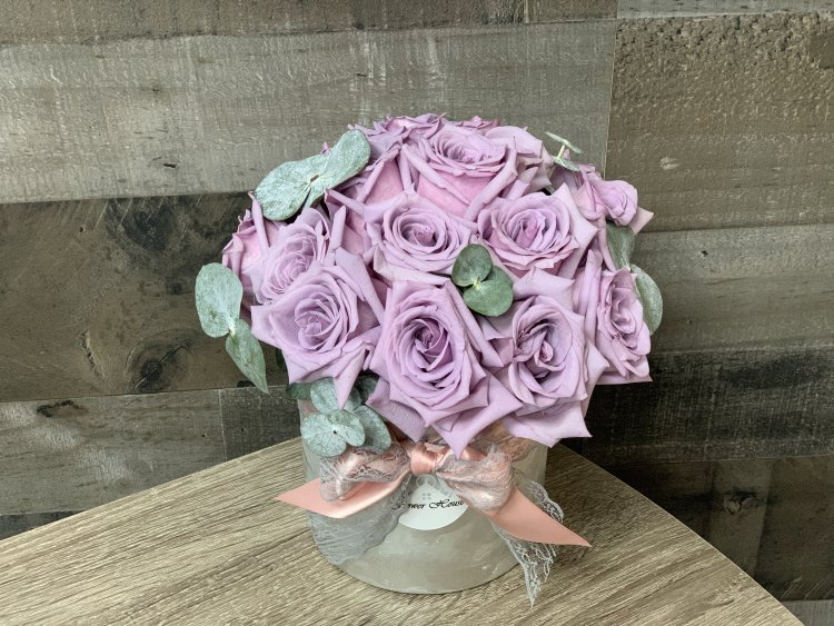 Purple Madelynn Vase
